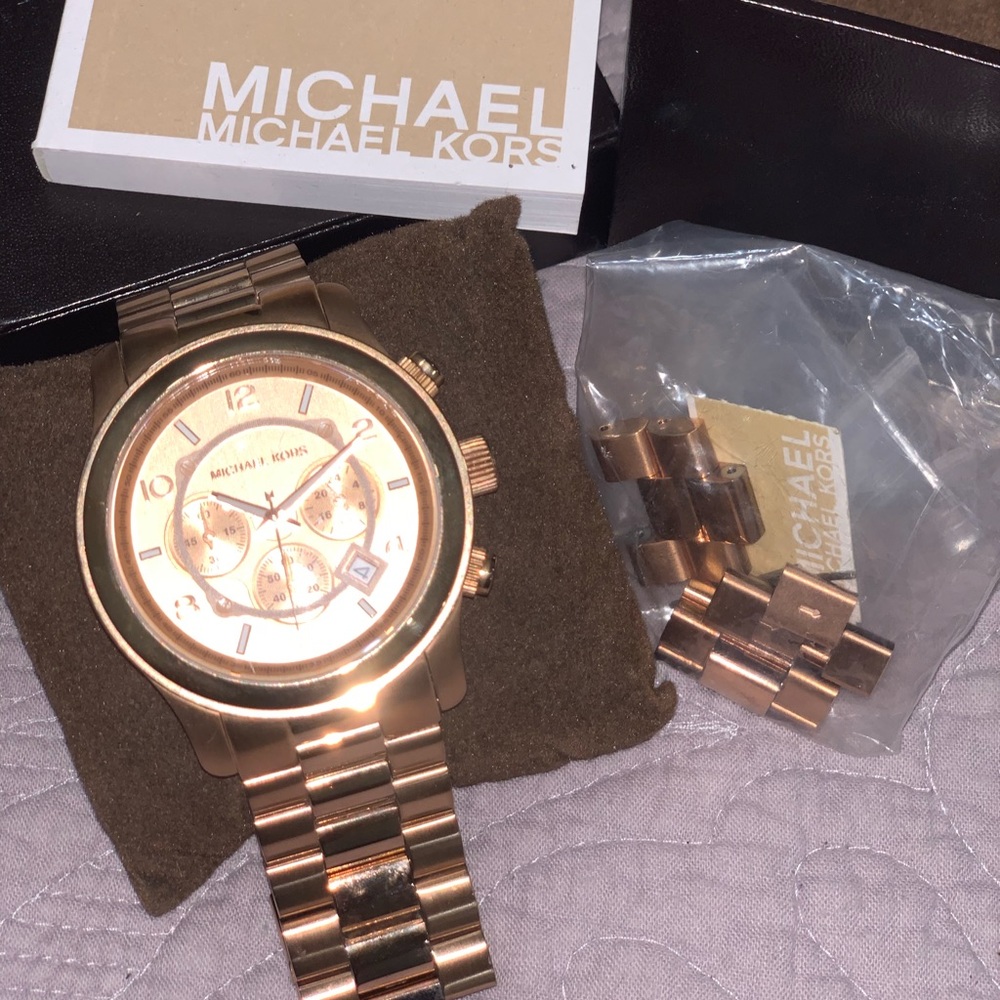 Michael Kors Rose Gold Watch
